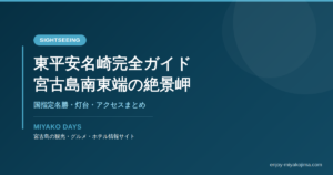 東平安名崎完全ガイド OGP画像